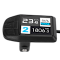 Miniatyrbild 5 av 8: Elektrisk cykeldisplay TFT UKC3 ABS Elektrisk cykel litiumbaserad konverteringstillbehör