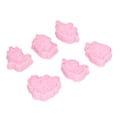 Miniatyrbilde 6 av 8: Fondant Embosser - Enkel rengjøring DIY Making ABS Fleksibel Gjenbrukbar Sjokolade Stempel Sett for Baking Cupcake