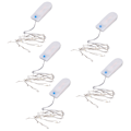 Miniatyrbillede 6 af 8: 5 stk. Mini LED-lys Romantisk Elegant Letvægts DIY Fremstilling Praktisk Dekorative Tilbehør til 1/12 Dukkehus