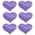 Miniatyrbilde 4 av 8: DIY håndlaget hjerteformet bryllup Valentines dekorasjon Jubileumsfest rekvisita (3,2 cm lilla 500 stk pose)