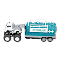 Miniatyrbilde 7 av 8: Barn Alloy Engineering Vehicle Kid Boys Simulert Inertia Container Truck Toy Bursdag GaveGrønn