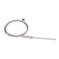 Miniatyrbild 5 av 8: K Typ Temp Termoelement Temperatursensor Thermal sond Rostfritt stål 0~600℃ WRNT‑187Vanlig typ 1 meter