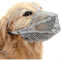 Miniatyrbilde 1 av 5: Justerbar myk netting hundemusling for små, mellomstore og store hunder - Grå XS