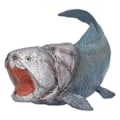 Miniatyrbillede 6 af 8: Simuleret falsk fiskemodel kunstig naturtro Jurassic periode Zhengs fiskemodel til børnBlå