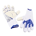 Miniatyrbillede 3 af 8: Et par fodboldmålmandshandsker med stærkt håndfladegreb, fingerspidsbeskyttelse, skridsikker latex og nylon, åndbar fodboldmålmandshandske 7