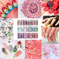 Miniatyrbild 3 av 8: Ansiktsglitter Festival Glitter Kropps Glitter Hår Sekvens Konst Halloween Glitter Ögon Kosmetisk Chunky Glitter Nagelkonst För Flickor Barn