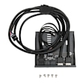 Miniatyrbillede 2 af 8: Frontpanel USB 3.2 Hub 10 Gbps Plug and Play Iron Shell Floppy Disk Reader til Win til Linux
