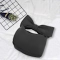 Miniatyrbillede 2 af 5: Dame Aftenfest Clutch Tasker Sort Håndtaske Skuldertaske (Sort)