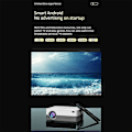 Miniatyrbilde 2 av 5: Projektor Android 10.0 System 5G WiFi Bluetooth-projektorer, EU-plugg