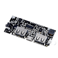 Miniatyrbilde 2 av 6: 18650 Batteriladermodul Power Bank PCB Modul Board Dual USB 5V 1A/2.1A Batteriladermodul