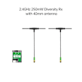 Miniatyrbillede 2 af 5: ELRS Diversity Modtager ELRS 2.4GHz True Diversity RX 40mm til FPV A