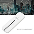 Miniatyrbillede 6 af 8: 4G USB WiFi Modem Plug and Play High Speed ​​Mini Pocket USB WiFi Router til bil udendørs brug Hvid