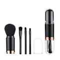 Pikkukuva 1 / 8: 4 in 1 Retractable Makeup Brush Set for Travel Blush Bronzer Contouring Blending Buffing Eye Shadow Blush Portable Makeup Brushes