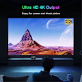 Miniatyrbillede 1 af 5: 4+32G Smart TV Boks Android 13 RK3528 HDR10 8K RGB Lys BT AU Stik