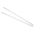 Miniatyrbillede 3 af 8: 3102-0029-0232 1 par 29-hullers aluminiumsplader udskiftningspas til Tetrixrobotics robot