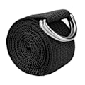 Pikkukuva 3 / 8: Joustava D-Ring-kuntoiluvyö vyötärö- ja fitness , musta