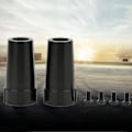 Miniatyrbillede 5 af 8: 2 stk. Aluminiumslegering Bagaksel Bøsning Tilbehør Passer til Wraith AX90018 90020 1/10 RC BilSort