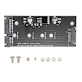 Miniatyrbillede 1 af 8: SATA M.2 SSD til SATA Adapterkort Stabil Ydeevne Praktisk Adapterkort til Bærbar Computer Desktop