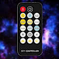 Miniatyrbillede 5 af 5: LED Controller Mini Trådløs RF 17-Tasters Fjernbetjening Konstant Tryk To-Farvet Lys RGB+CCT LED Strip Controller