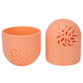 Pikkukuva 7 / 8: Meikkisienen case Pölytiivis kannettava blender case Coral Orange