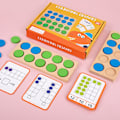 Miniatyrbilde 8 av 8: Ti ramme sett matematikk manipulativ tidlig læring matematikk tellere hjem matematikk spill for barn
