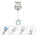 Miniatyrbillede 5 af 5: Trompet Lyre Sølv Trompet Lyre og Flip Folder Letvægts Trompet March Lyre Trompet March Musikholder
