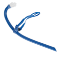 Miniatyrbild 4 av 8: Simning frontmonterad snorkel med silikonmunstycke Simträningsandning GearBlue
