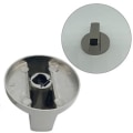 Miniatyrbild 2 av 8: 8 st spisknoppar 6 mm metall roterande gasspisomkopplare för kökskokplatta maskinkontrollutbyte