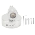 Miniatyrbilde 1 av 8: RV Leselampe LED Innendørs Sengelampe Båt Yacht 3 Justerbar Lysfarge Touch Lampe DC10 til 30V Sliver