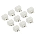 Pikkukuva 3 / 8: 10 kpl 60A 400V pikaliitinkaapelin liitin Yksi in kaksi ulos Sähköjohdotus Inline liitoslohkot 0,5–6 mm² johdoille