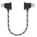 Miniatyrbillede 2 af 8: 15 cm højrevinklet fjernbetjening Type C til Type C datakabel til DJI Mavic Air 2/Mini 2