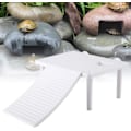 Miniatyrbillede 2 af 3: Ramp, Kvalitetsmateriale Platform, Lugtfri til Akvarium Salamander, Frøer til Vandskildpadder