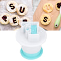 Miniatyrbild 2 av 8: 26PCS Letter - Form DIY Kex Form Cookie Form Cutter Fondant Cutter (versal)