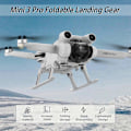 Miniatyrbild 2 av 4: Mini 3 Pro Landningsställ Hopfällbart Förlängningskit Landningsställ Ben 3,5cm Höjd Förlängt Ben Snabbkoppling Skydd Ställ Fötter Skydd för DJI Mini 3