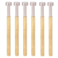 Miniatyrbilde 2 av 8: 100 stk Pogo Pin Flat Head Fjær Test Probe Messing Materiale 2,36 mm/0,1 tommer rørdiameter 34 mm/1,3 tommer PCB testprober