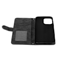 Miniatyrbilde 5 av 8: Telefondeksel kompatibel med IPhone 13 Pro Max PU Lær Lommebok Telefondeksel Magnetisk Lukking Flip Telefondeksel med Klipsholder Svart