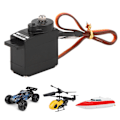Miniatyrbild 8 av 8: 10g metall växelkärna Motor Micro Digital Servo för 450 RC Helikopter uppgraderingsdelar