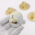 Miniatyrbild 4 av 5: Badrumskrokar Självhäftande Guld - 4-pack Handdukskrokar Väggkrokar Klädkrokar Starkt Fäste 4.5*-i Lager