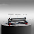 Miniatyrbillede 2 af 5: Gimbal Håndgreb til RS2/3/4 Foldbart Carbon Håndtag, B