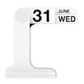 Miniatyrbild 3 av 4: Vändbar Kalender Roterbar Skrivbordskalender för Vardagsrum Vit