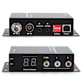 Miniatyrbillede 2 af 8: Digital Set Top TV Box RF AV Extender Repeater Adapter TV Modulator (US 110-240V)