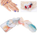 Miniatyrbillede 8 af 8: 6 stk. Akryl Nail Art Palette Gel Polish Farveblandingspalet Nail Tip Display Bakke