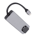 Pikkukuva 4 / 8: Telakointiasema Monitoiminen 100M Ethernet-portti 6 IN 1 Multi Splitter -laajennustelakka Macbookille