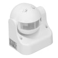 Miniatyrbillede 4 af 8: Bevægelsessensor Detektor Afbryder Vandtæt Intelligent Strålingsfri ABS Hus Infrarød PIR Bevægelsessensor AC110‑240V Hvid