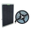 Miniatyrbillede 8 af 8: 20W Full Spectrum Solcelle-drevet Lamper LED 5V IP65 Vandtæt Solcelle Plantevækst Lysstrimmel til Have Drivhus