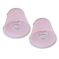 Miniatyrbillede 6 af 8: 2 STK E14 lampeskærm i europæisk stil Pink lampeskærm til lysekrone bordvæglamper til hjemmet