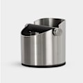Miniatyrbilde 5 av 5: 1 stk Kaffegrunnbeholder, Rustfritt Stål Espresso Kaffegrunnbeholder med Knock Bar og Sklisikker Bunn, Tilbehør til Kaffemaskiner