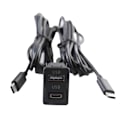 Miniatyrbild 5 av 5: Bil Android Navigationsmaskin Dubbel TYPE-C Ingång till USB+USB-C Panel