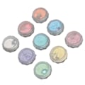 Pikkukuva 2 / 8: Mirror Effect -kynsipuuteri 9 väriä metallinen nail art kaksinkertaisella applikaattorilla