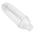 Pikkukuva 8 / 8: Vuotoa estävä läpinäkyvä PC Resin Cocktail Shaker -sekoitin vaakapalkkityökalulla (1000 ml)